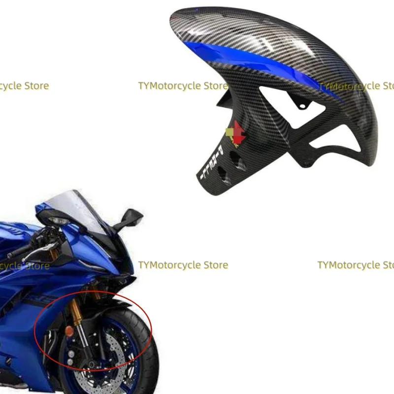 

Carbon Fiber Coating Front Fender Fairing Kit Fit for Yamaha YZF R1 (2009-2022) YZF-R6 R6 (2017-2024) FZ10 MT-10 (2017-2022)