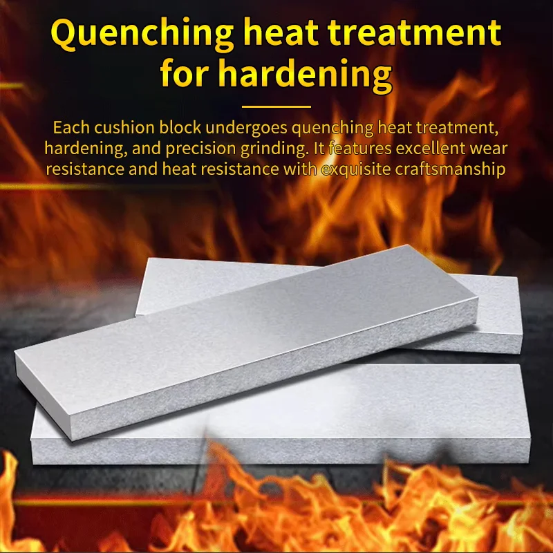 Parallel pads, vice parallel plates, equal-height pads, milling machine vice blocks