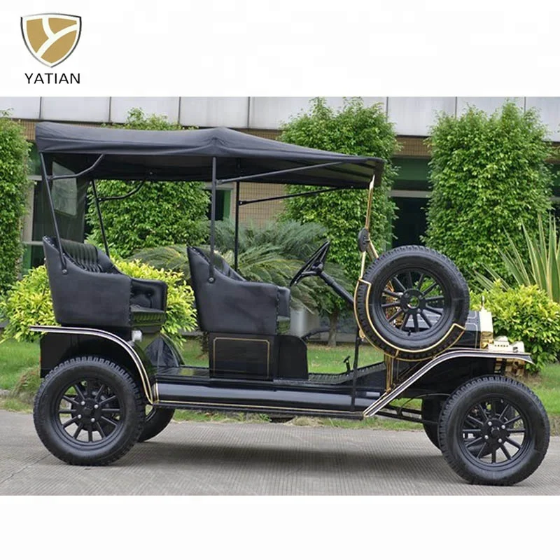 Model t 6 seats classic electric vehicles vintage cheap golf cart for sale