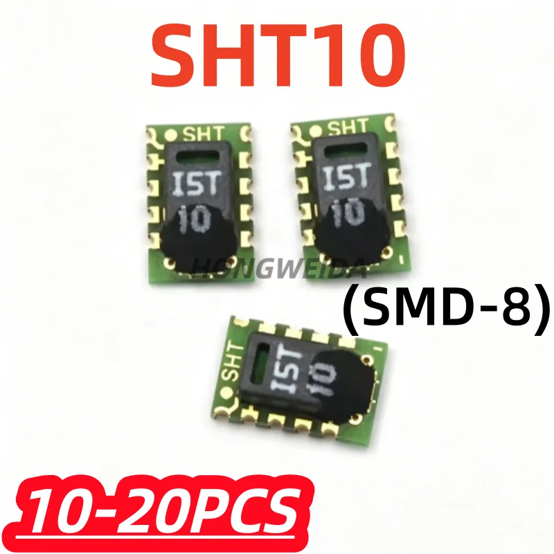 10-20Pcs/lot 100% New SHT10 smd8 Digital Temperature And Humidity Sensor Original