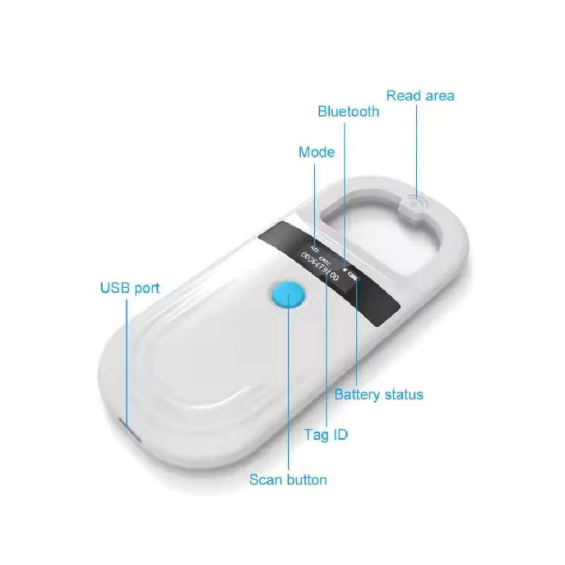 動物用耳タグ カスタム 134.2kHz 無線周波数識別 動物製品 マイクロチップ 牛 羊 馬 チップ ペットスキャナー