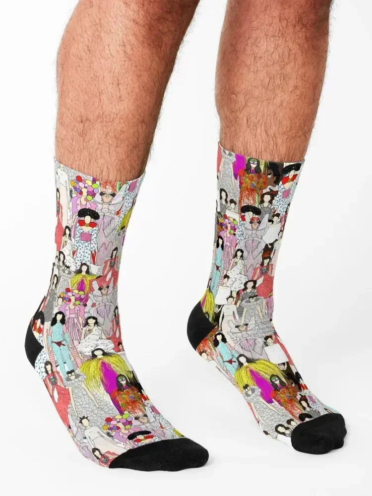 Bjork-A-thon Socks kids Toe sports moving stockings essential Socks For Women Men's