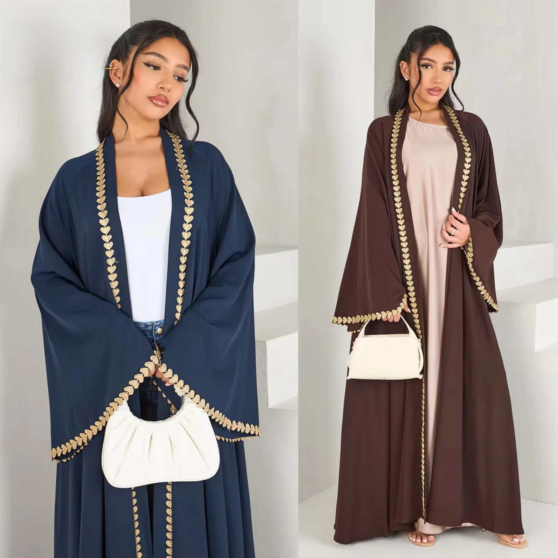 

Lo Spring Summer Beautiful Loose Trim Open Cardigan a LR05 Long Sve Men's Faion Set Other Sets