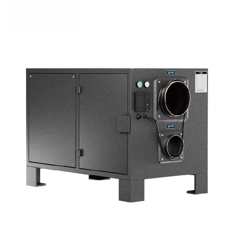 Electric 500m/h Rotary Air Dehumidifier Industrial Dehumidifying Machine Low Dew Point for Food Processing Warehouse Workshop