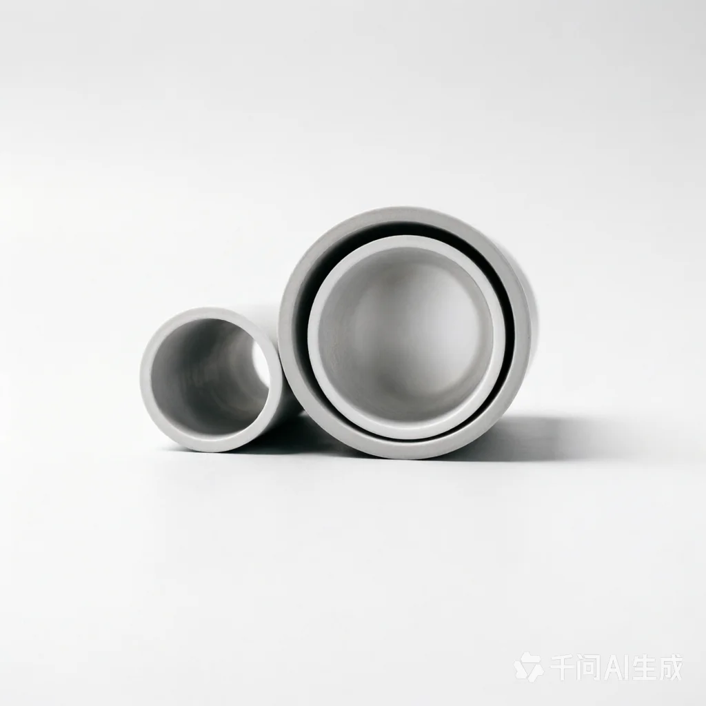 1PCS 35x1200mm 99% Alumina Ceramic Tube, High Temp Vacuum Furnace Pipe for Thermocouple & Heating Element Protection