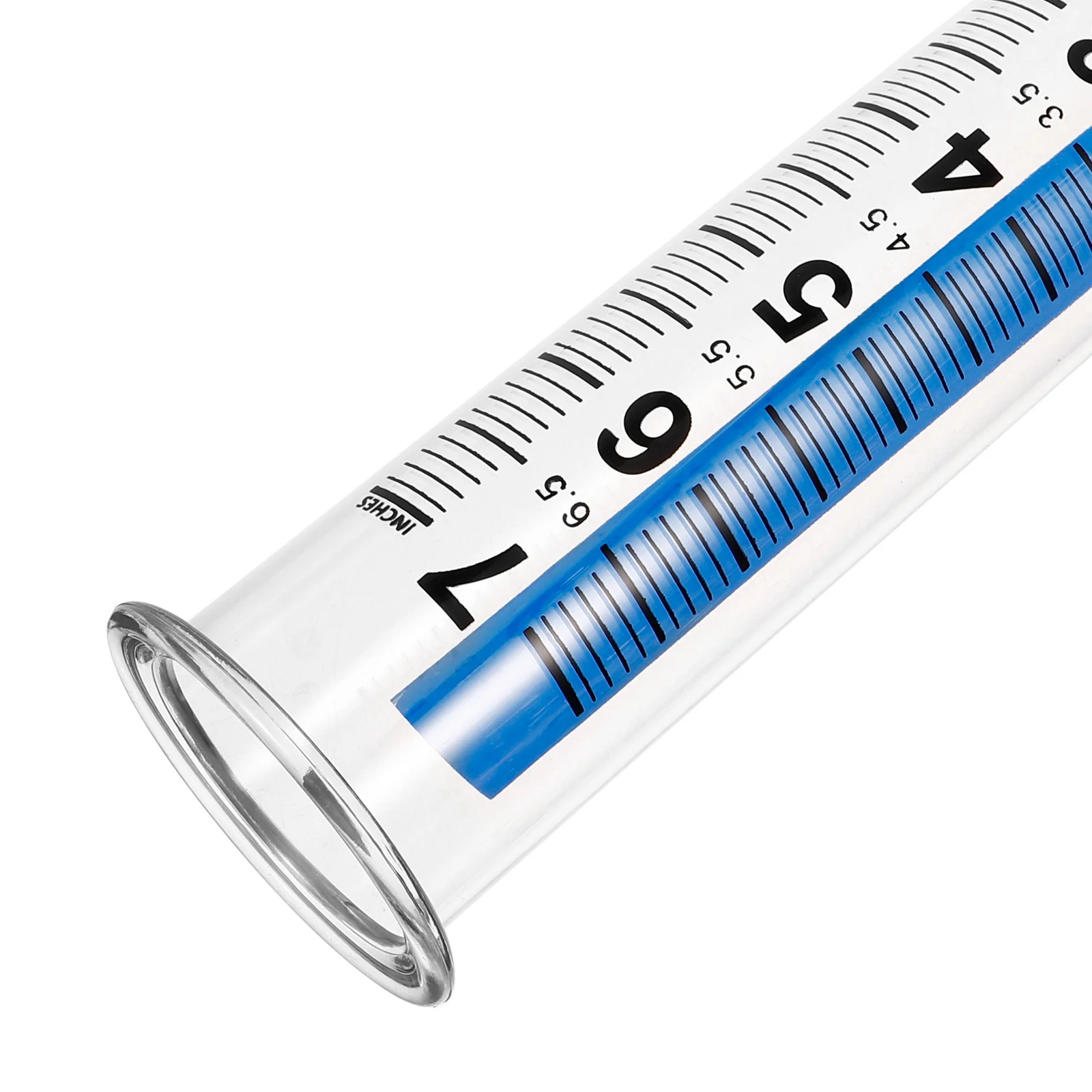 

Transparent Plastic Rain Gauge Accurate Measuring Tube Clear Scale for Garden Lawn Rainfall Measurement Practical Gift