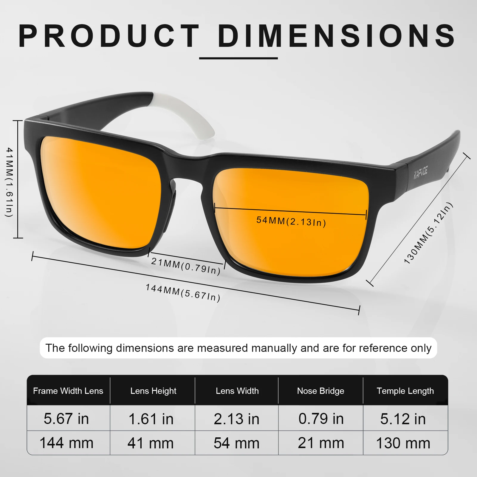 KAPVOE Polarized Cycling Sunglasses Outdoor Fishing Glasses Men MTB Cycling Goggles Women Road Bike Eyewear Casual Sunglasses