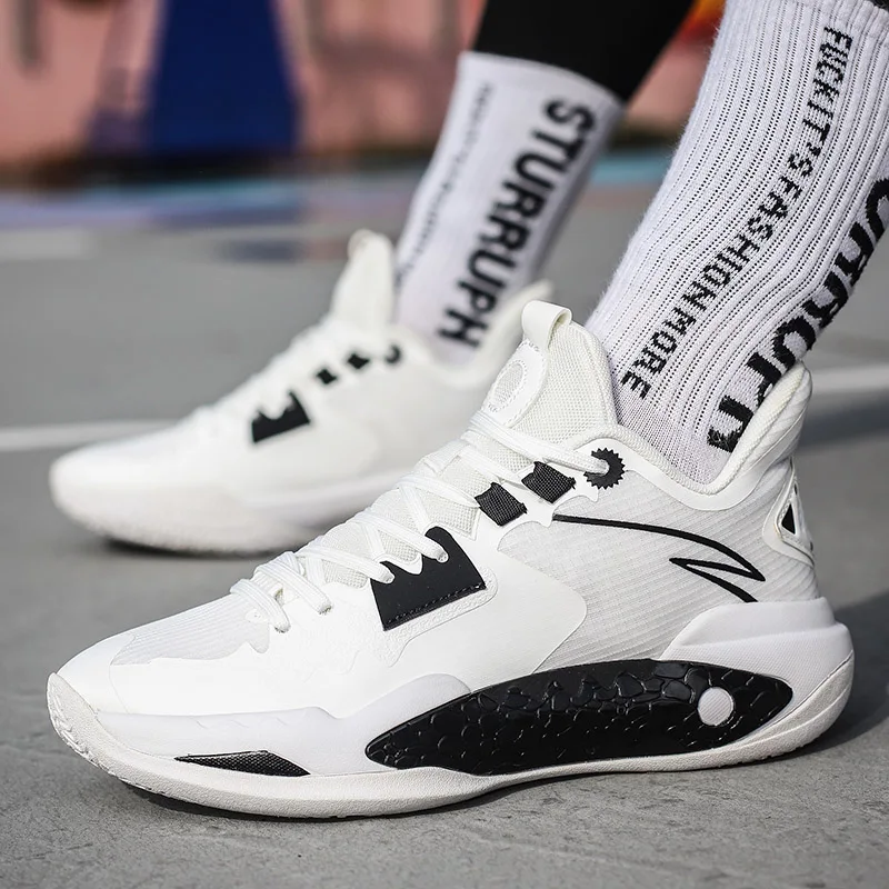 

2025 Explosions Men's Shoes Wear-resistant Basketball Shoes Men's Shoes genuine goods sneaker Autumn Men's Anti-slip Sneakers