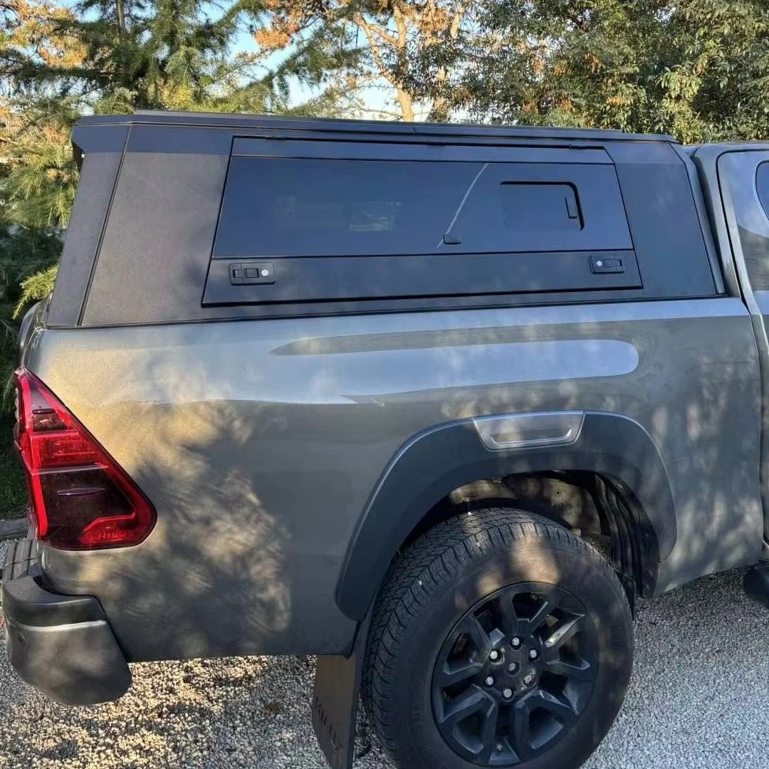 

Hot Sale Lightweight Aluminum 4x4 Waterproof Truck Topper Canopy for Hilux Xtra Cab
