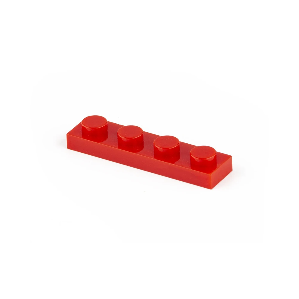 40pcs 1x4 Block Base Plates 3710 Block Science Ideas MOC Construction Toys Compatible With Well Known Brands