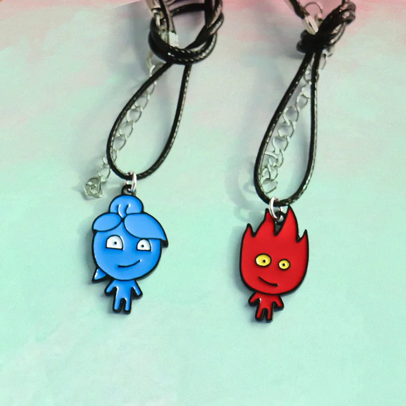 Classic Game Same Necklace Cute Exquisite Cartoon Enamel Pendant for Boys Girl Game Lovers Collection Jewelry