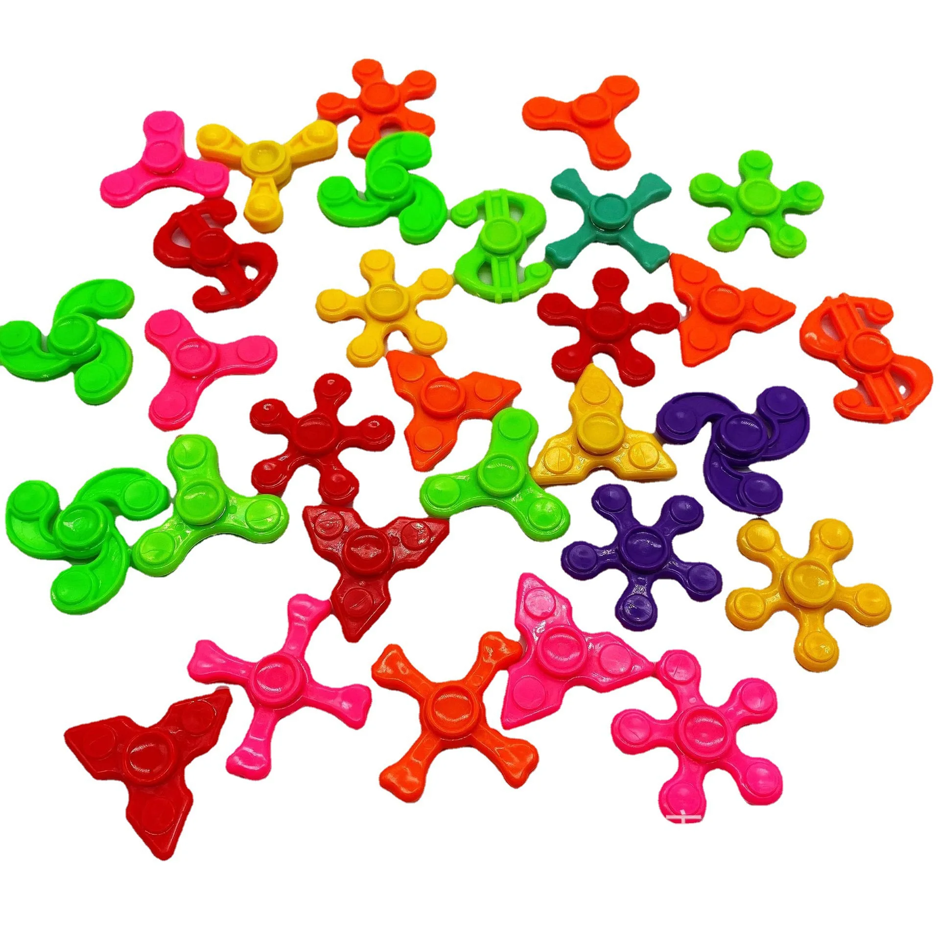 Mini Spinner de mano FigetS para niños, giroscopio de dedo antiestrés, juguetes de hojas divertidas, juguete para puntas de los dedos, regalo para