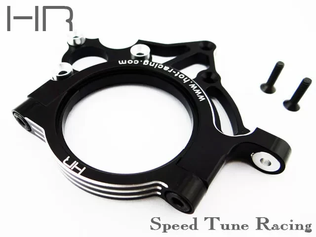 For Axial Yeti CNC Aluminum Motor Mount Black Anodized Replaces AX31106 90032/90038 Hot Racing