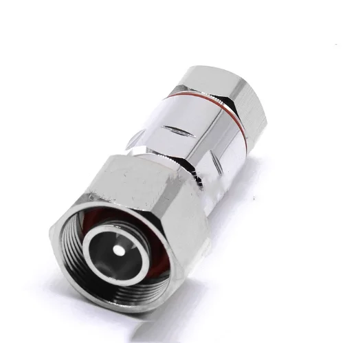 1pcs 4.1-9.5 Male Plug For 1/2 Superflexible Cable RF straight Connector Adapter (MINI DIN )50ohm