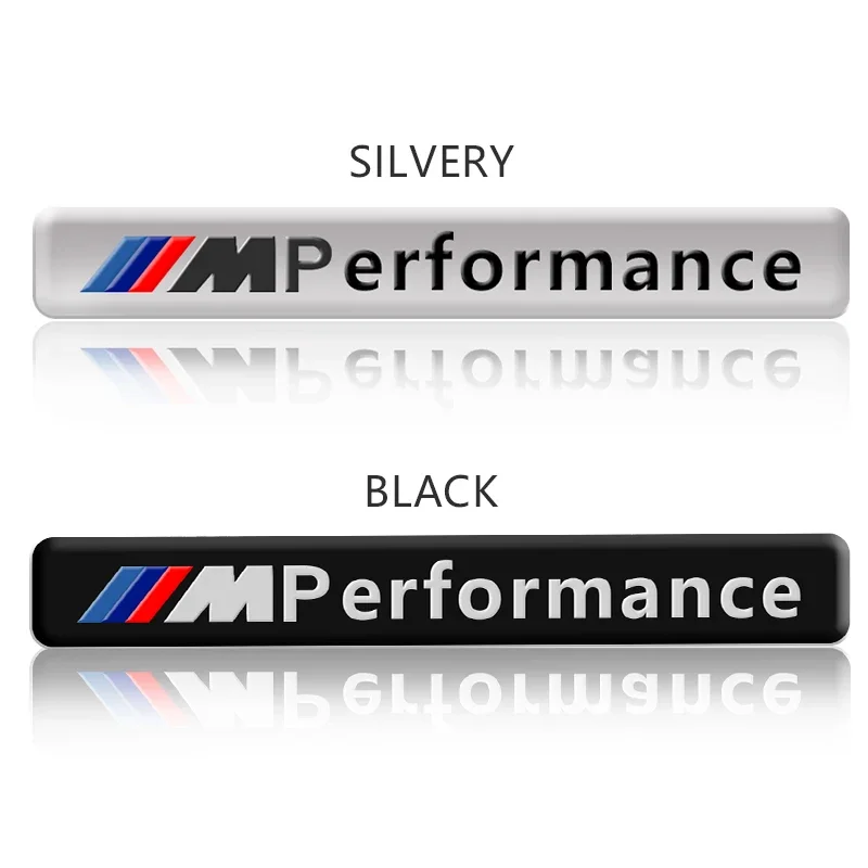 1PCS Aluminum Car Stickers M Performance Badge For Bmw M M1 E46 E90 E60 F07 F10 F30 E39 E36 F20 E82 Auto Body Trunk Emblem Decor