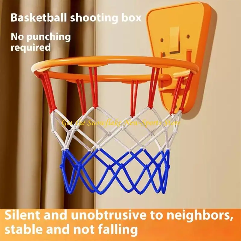 

E56D Foldable Training Basketball rings Portable Indoor Basketball rings for Home Dorms Offices Over Door Easy to Install