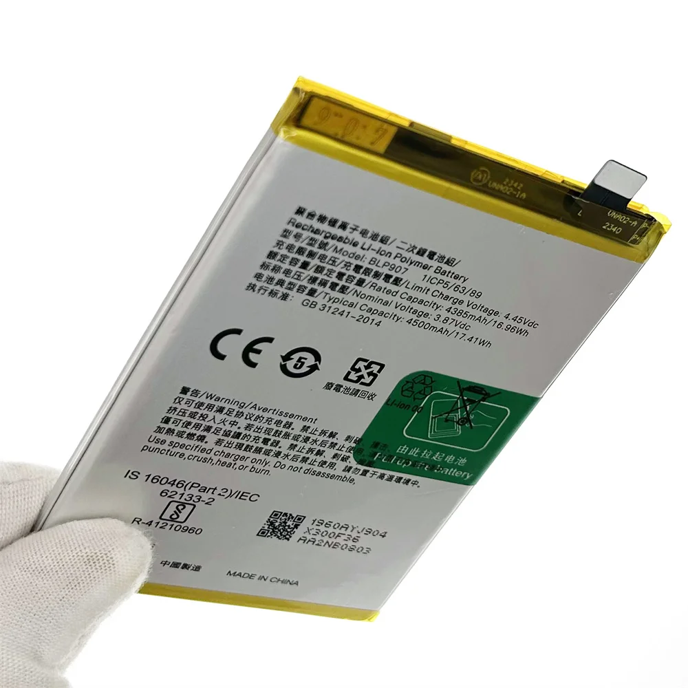 Genuine 4500mAh BLP907 Battery For OPPO A96 / Reno7Z / Reno7 4G / F21 PRO for 1+ Nord N20 5G Batteries batteria+free tools