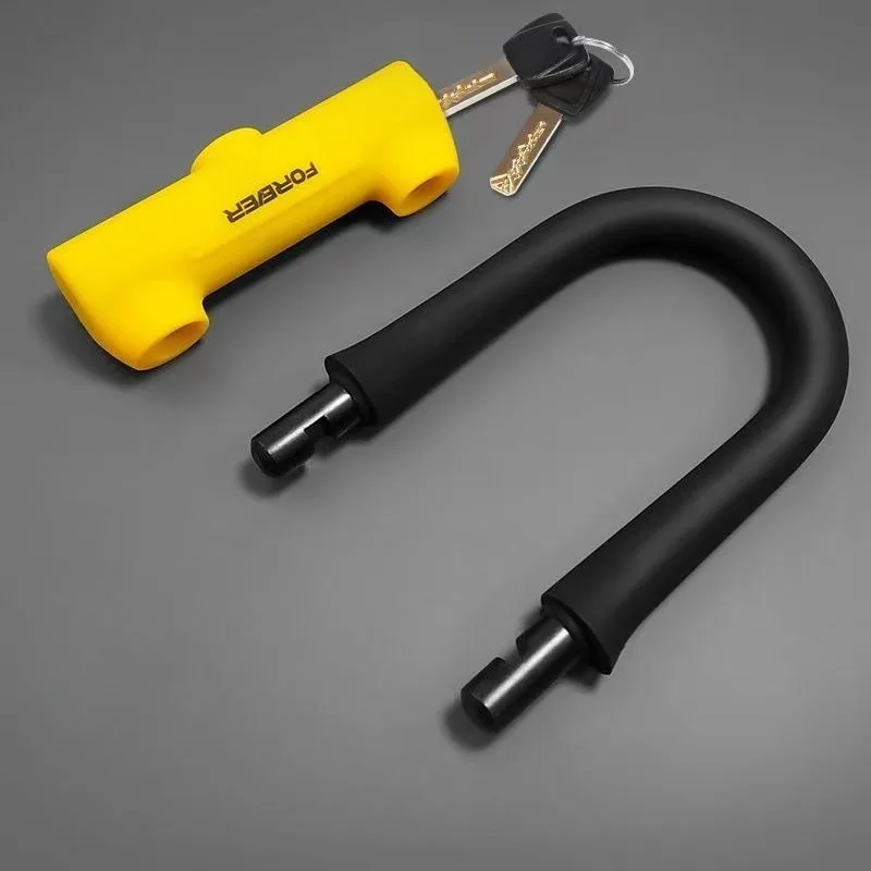 Waterproof Durable Bike U Lock Mountain Bike Road Bike Padlock Anti-theft Security Scooter Motorcycle Bike Lock Bike Accessories