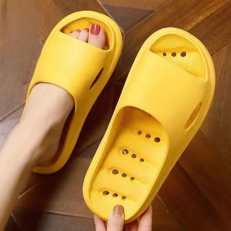 

Домашняя обувь из ПВХ для ванной комнаты из натуральной кожи, тапочки шиацу для мужчин, домашние тапочки на плоской подошве, высокое качество, мода Y2k, забавные для взрослых