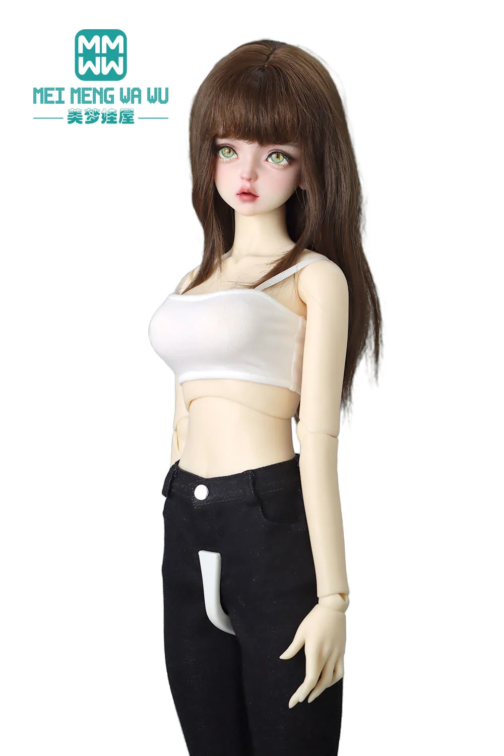 1/3 60cm DD SD BJD Puppenkleidung Spielzeug Gelenkpuppen Mode-Trägertop T-Shirts Geschenk für Mädchen – Detail 4
