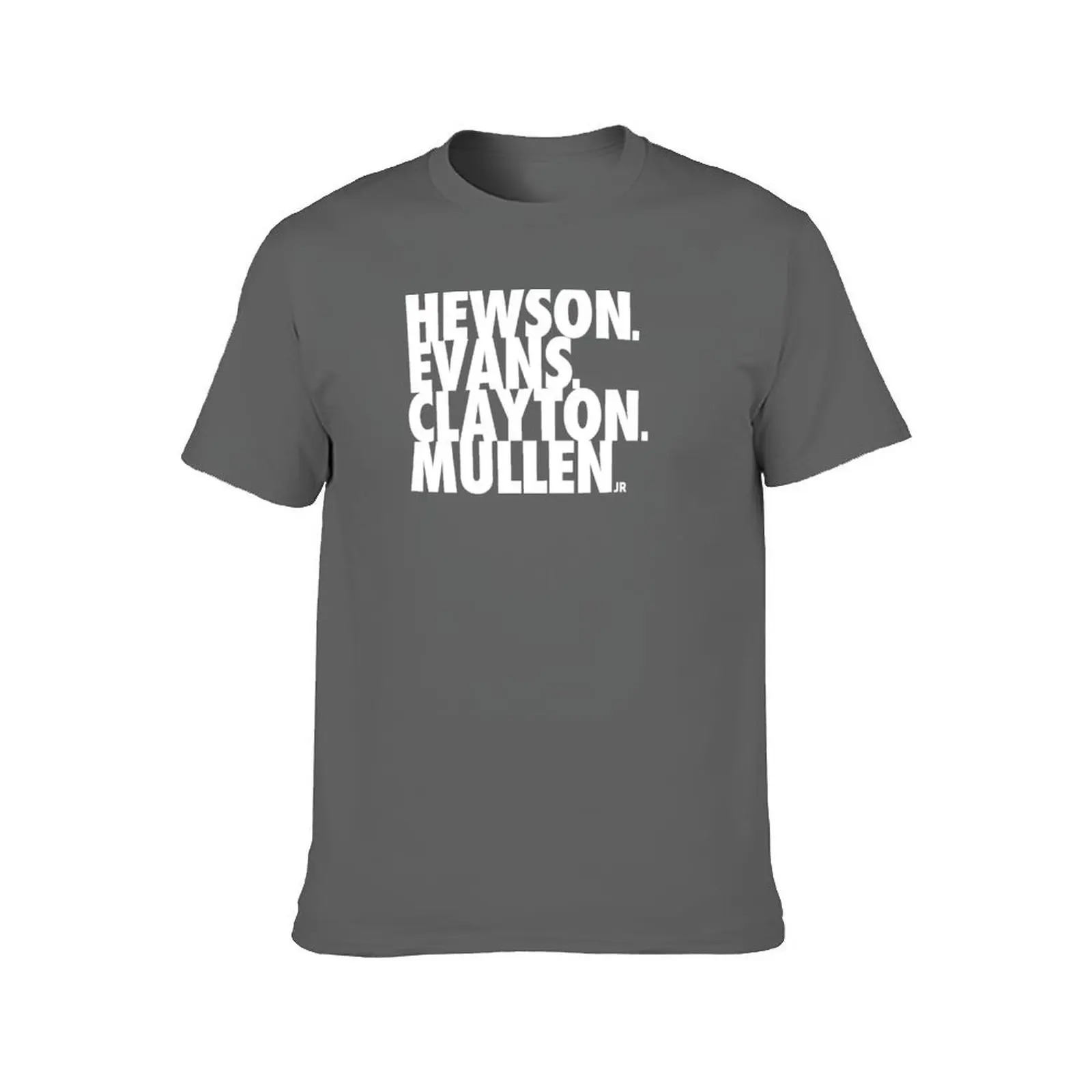 Hewson Evans Clayton and Mullen T-Shirt street wear basketball graphic tees graphics cute tops t shirts for men