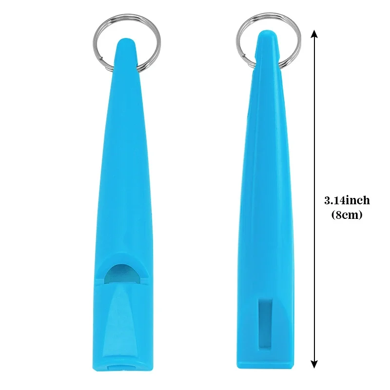 500pcs/lot New Dog Whistle Stop Barking Silent Pet Training Plastic Whistles Dog Animal Obedience Sound Free Shipping