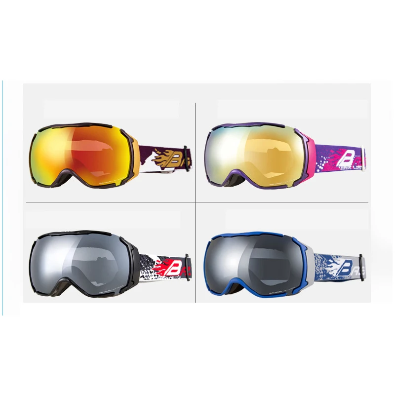 Ski Glasses New Style Adults Double Layer Anti Fog UV400 Protection Skiing Snowboarding Goggles Men Women Snowmobile Sunglasses