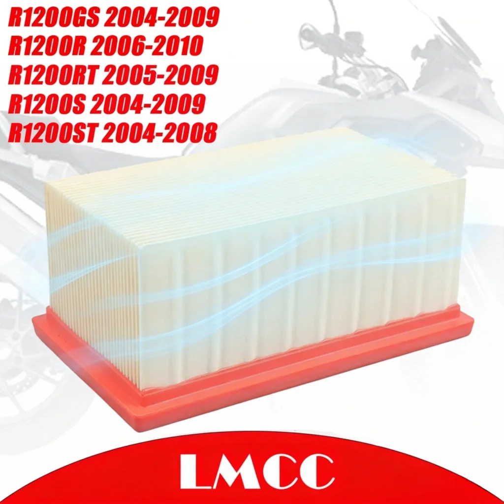 Motorcycle Air Filter Cleaner Engine Air Intake Filter Element For BMW R1200R/RT R1200S/ST R1200GS ADV HP2 Enduro Megamoto