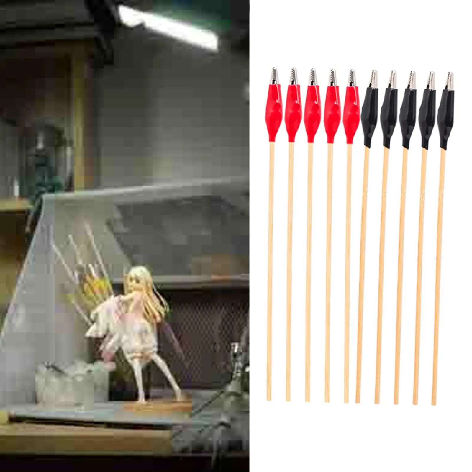 10 Pieces Model Spraying Clips Portable Durability Multipurpose Reusable