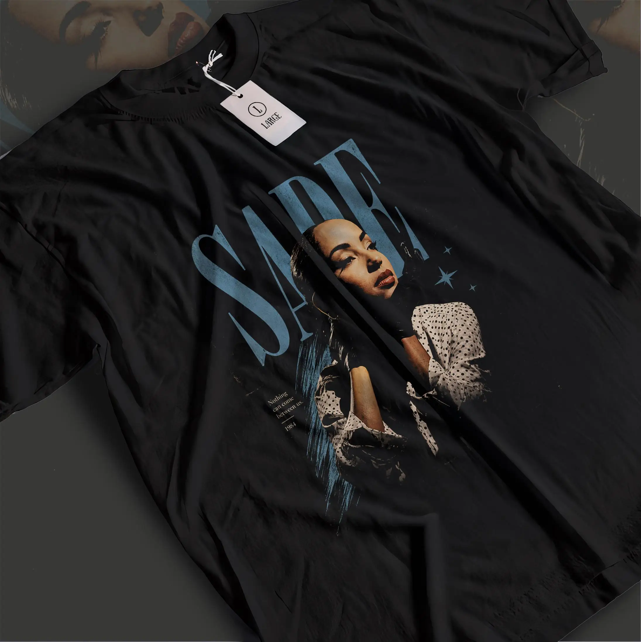 Sade Love Deluxe 1993 Album Tour T-Shirt – Vintage 90s Concert Tee High Quality Round Neck Printed T-shirt