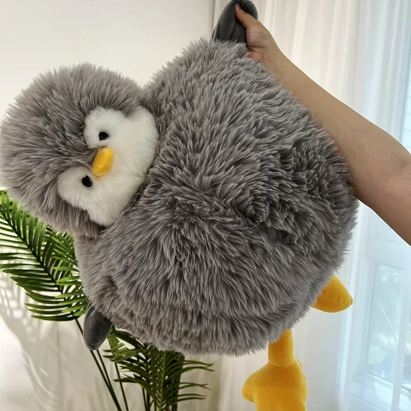

Animal Crossing Long Fur Penguin Plush | Kawaii Stuffed Animal Toy, Super Soft Kids Birthday Gift - Child-Safe & Huggable