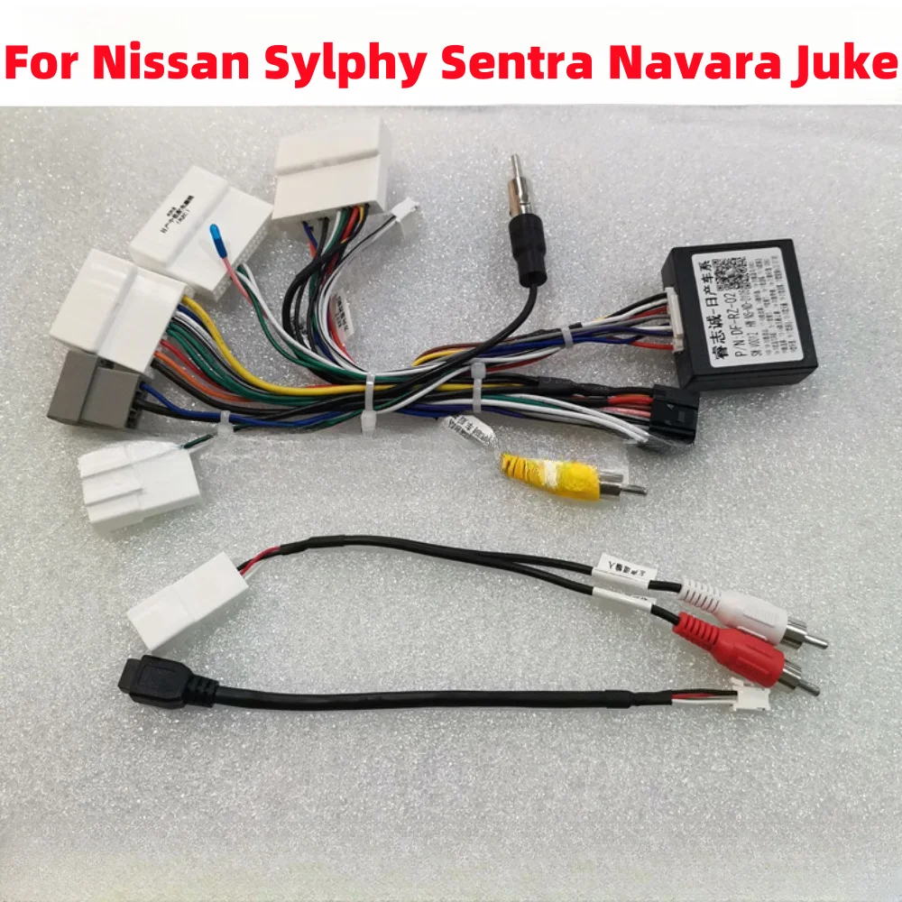 For Nissan SYLPHY SENTRA KICKS Qashqai X-Trail NAVARA Terra Note NP300 Bluebird/Versa Android 16Pin Support 360 Original Camera
