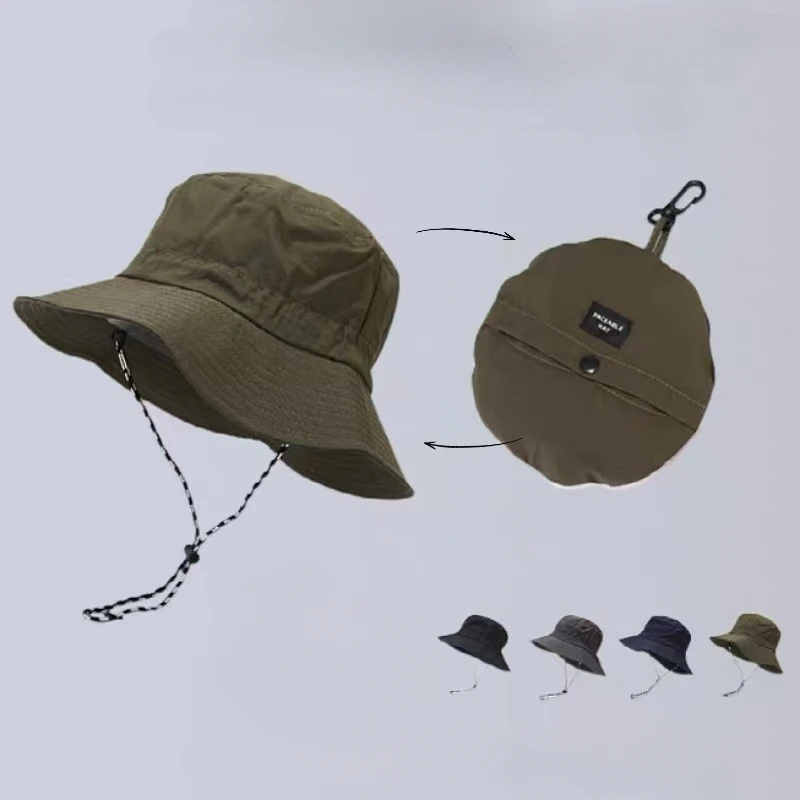 Многофункциональная кепка, быстросохнущая ветрозащитная водонепроницаемая дышащая кепка с козырьком для женщин и мужчин, уличная панамская шляпа с защитой от ультрафиолета