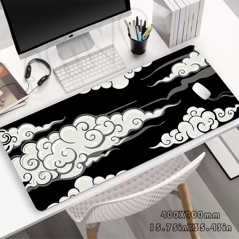 

Large Gaming Mousepads Cloud Mouse Pad Computer Mousepad Desk Mat 90x40cm Desk Pads For PC Keyboard Mats Table Rug