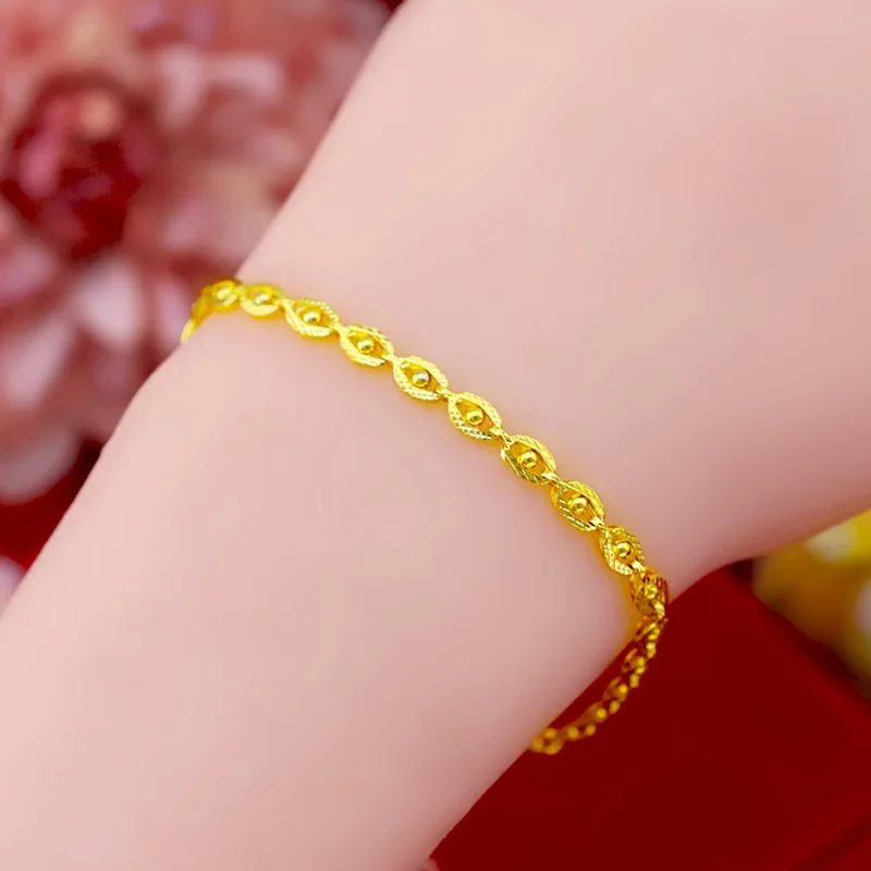 

Trendy Luxury Bracelet Bangles 18K Gold Eye Bracelets for Women Men Lover Bracelet Fine Jewelry Gift Factory Whol