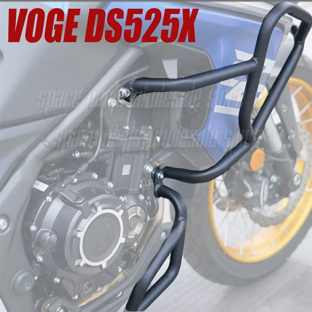 

Applicable to VOGE DS525X DSX525 DS 525 X DSX 525 Motorcycle Upper And Lower Anti-Collision Bar Engine Guard Protection Bumper