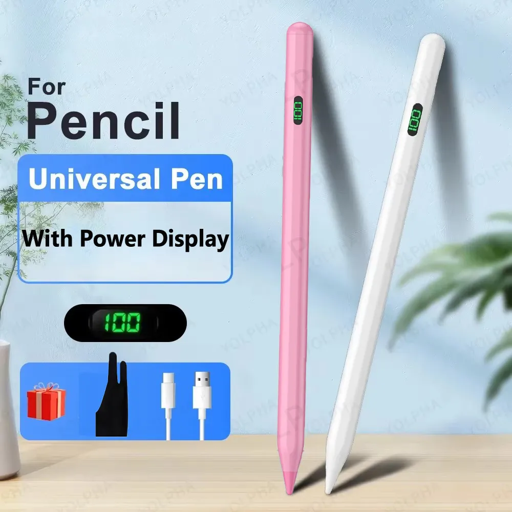 Stylus Pens for IPad Mini 7 Mini 2024 Air 13 2024 Pro 11 12.9 Air 5 4 3 2 1 9.7 10.2 9th 8th 7th 10th 10.9 with Palm Rejection