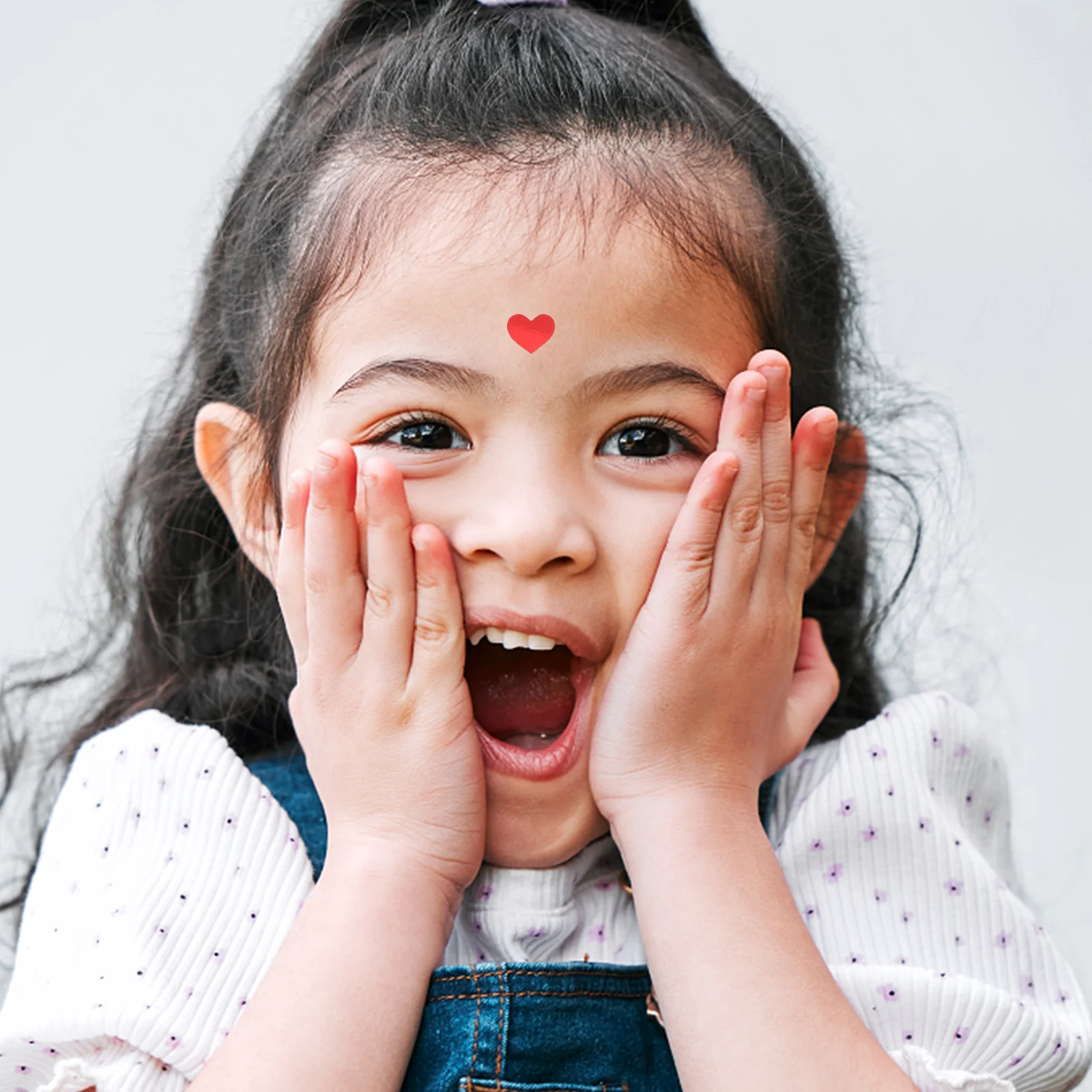 

2100Pcs Multicolor Heart Stickers Self Adhesive Valentines Day Scrapbook Craft Decorative Love Mini Heart Labels