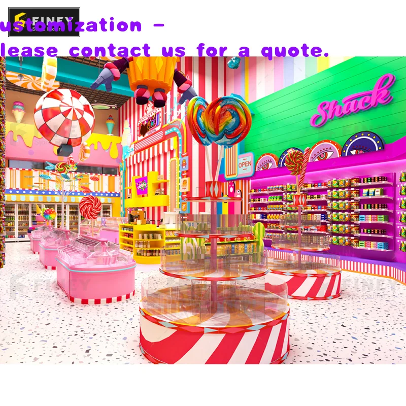 

custom.Candy Shop Furniture Retail Store Display Pick and Mix Candy Display Candy Display Rack