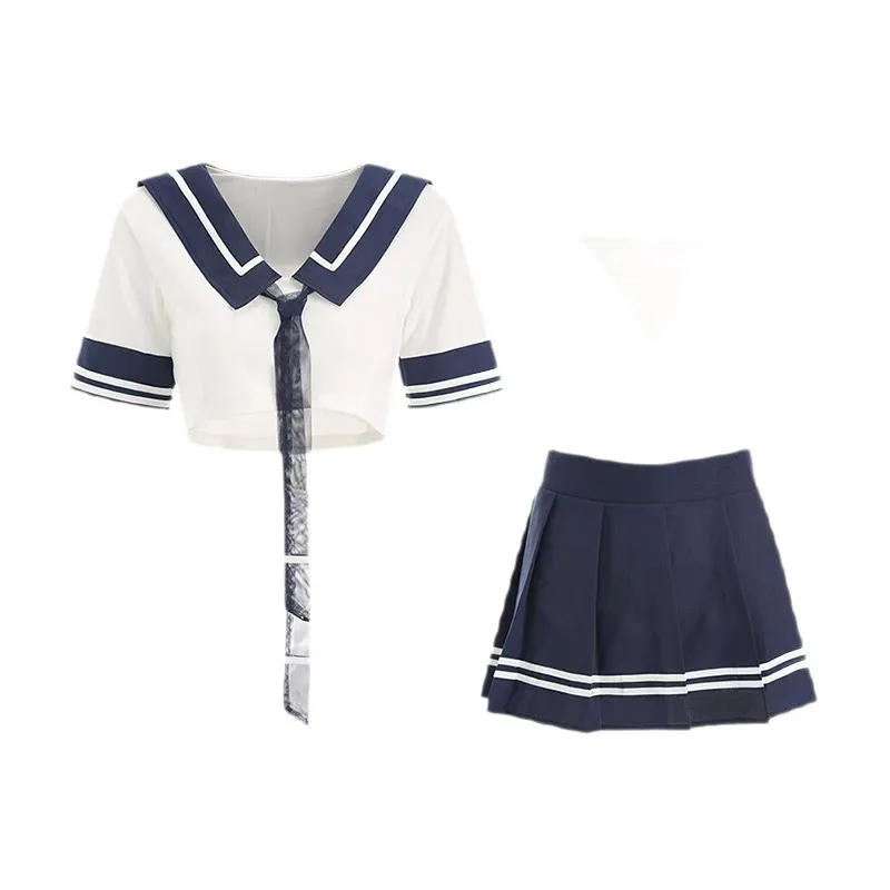 Erotic Lingerie Sexy Underwear Maid Roleplay Cosplay Costume Women Uniform Temptation  JK Dress Erotic Clothes