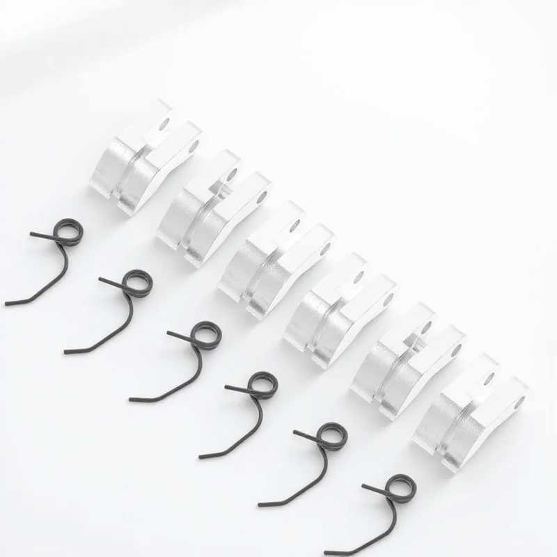 

6 set Metal Engine Clutch Shoe Spring Kit 1:8 Scale Rc Car Truck Upgrade Parts Durable Lightweight Performance Transmission Wear