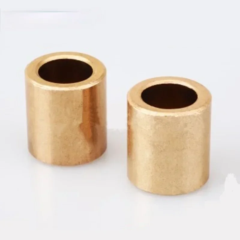 5-10PCS brass oil-impregnated bearing sleeves and base bushings available in sizes M2 to M8