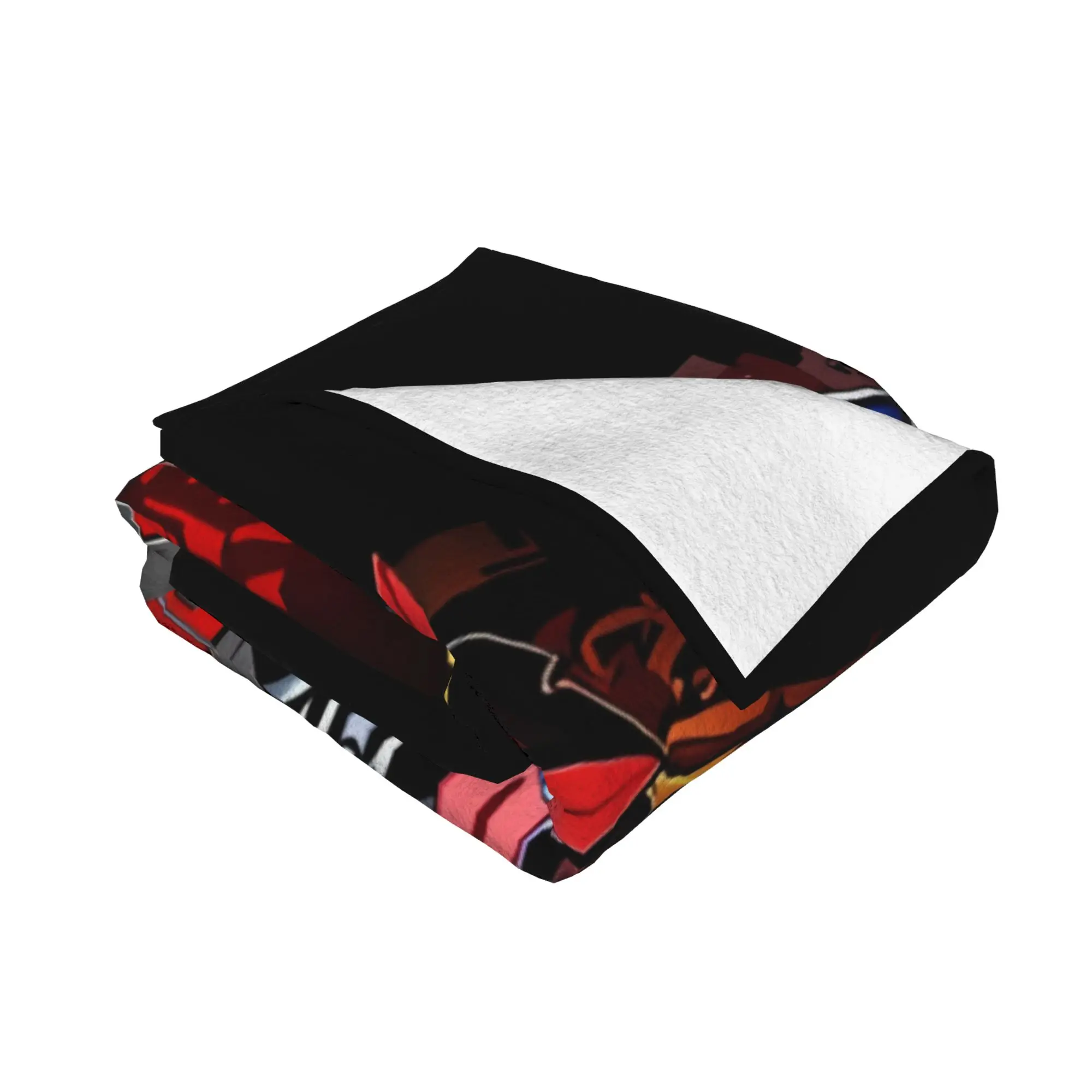 1PC home Cute Room Decor GOLDORAK FIGHT Blanket Throw Blanket Goldorak Novelty Warm Blanket All Season