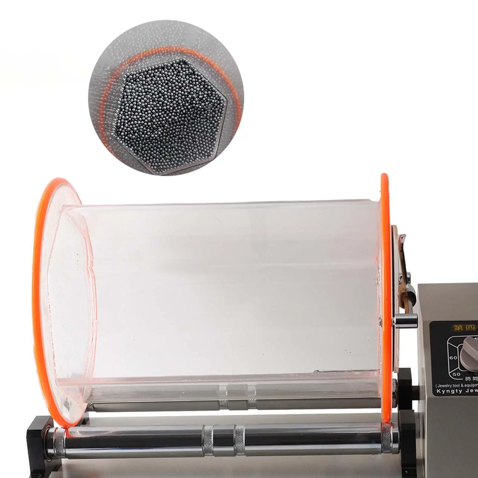 Jewelry Polisher Barrel Fitting Large Capacity Jewelry Polisher Tumbler Part
