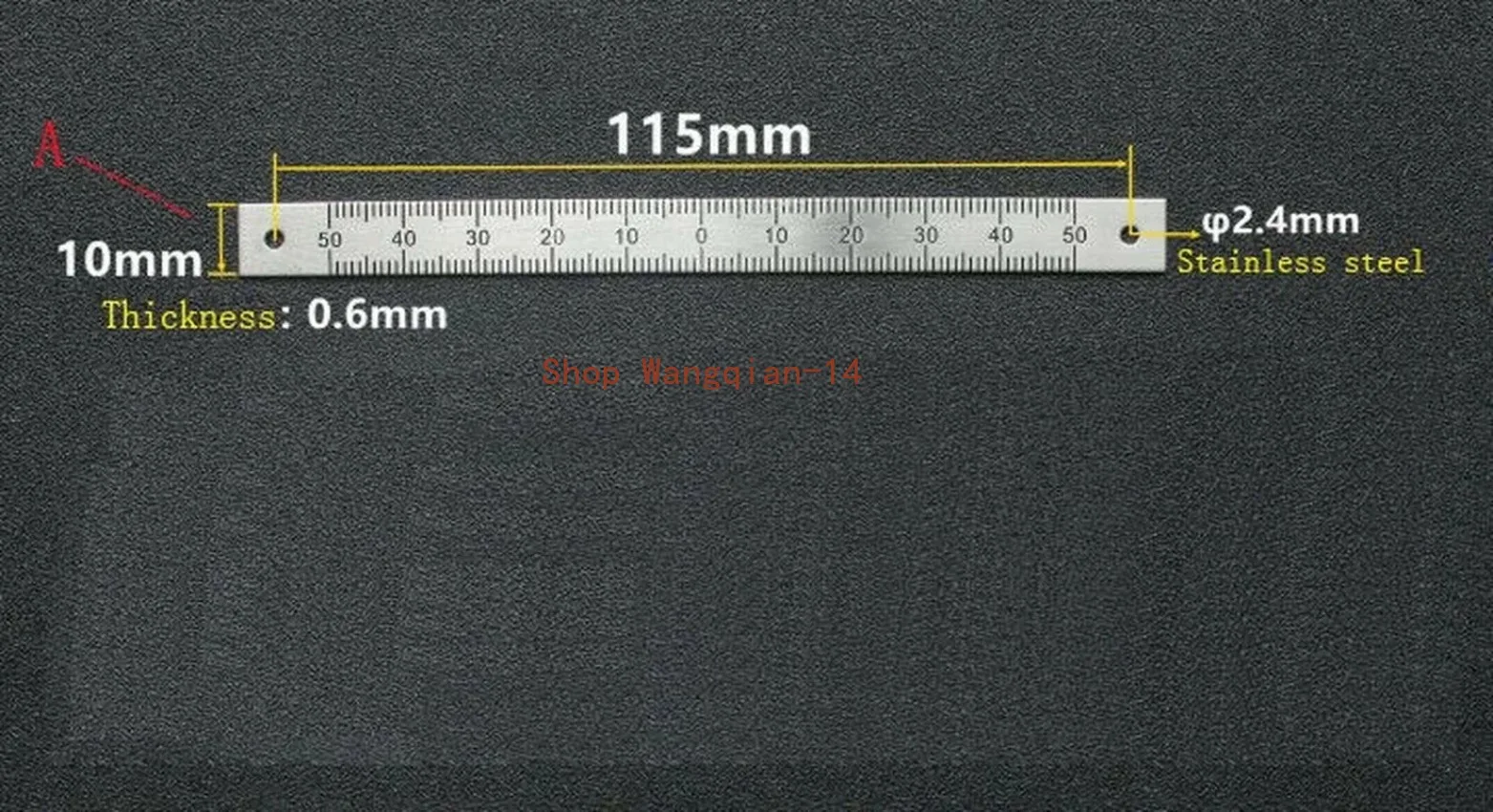 1PC Milling Machine Part 0-50 Degree Angle Plate Scale Ruler With Pointer For CNC Milling Machine, Lathe, Grinder