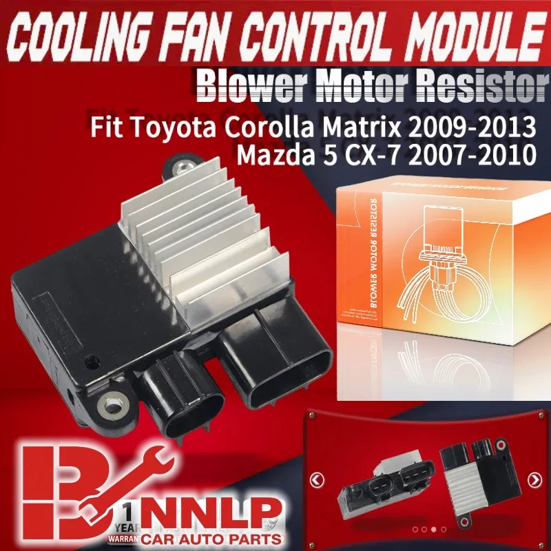 

New Cooling Fan Control Unit Module for Toyota Corolla 06-15 Matrix Mazda CX-7 499300-3400, 89257-12010