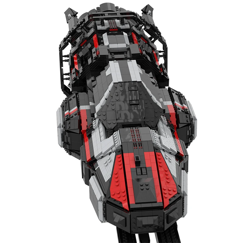 MOC Season 4 Rocinante-Corvette-Class Light Frigate Building Blocks Kit For Tachi Expanse MCRN ECF 46313 Bricks Toy For Children