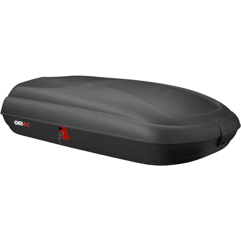 

Car Rooftop Cargo Box Luggage Carrier 11.3 Cubic Feet Carbon Fiber Textured
