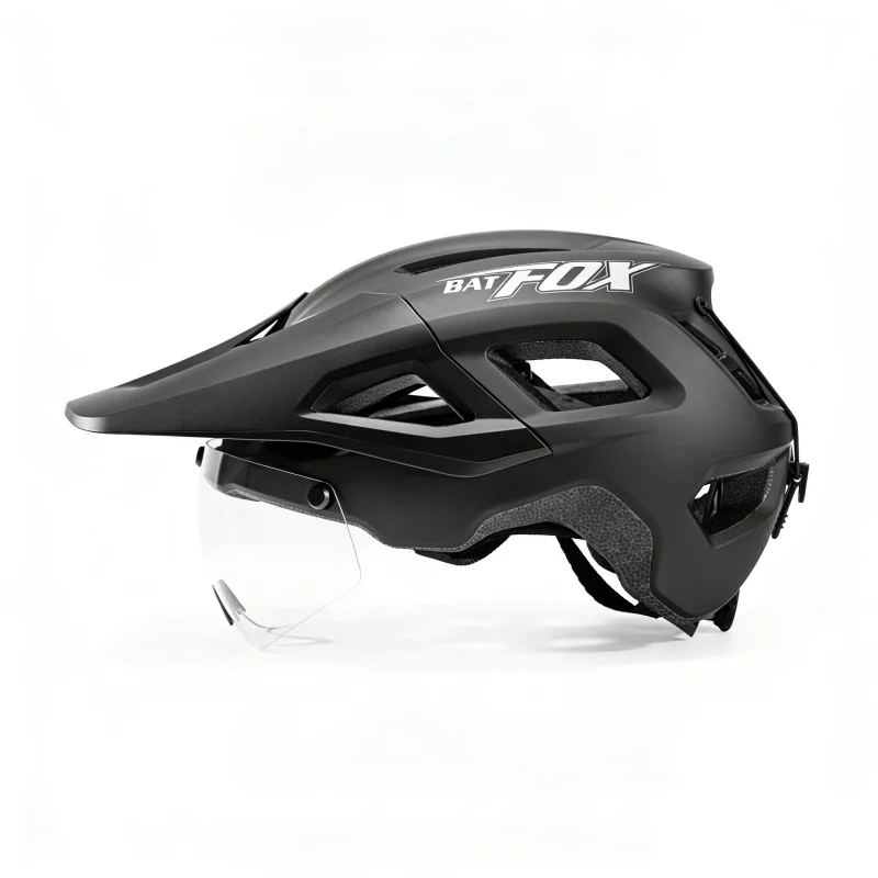 BATFOX Mountainbike-Helm mit Magnetvisier, Ultraleicht, Verstellbare Passform, Rennrad- und MTB-Fahrradhelm für Männer und Frauen, E-Bike-Ausrüstung – Detail 26