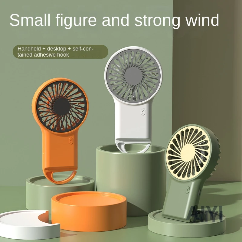 Handheld Mini Fan Portable USB Charging Convenient Creative Small Fans Catapult Pocket Hand-held Fan Wedding Gift